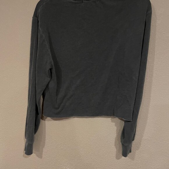 The Vinyl Icons Def Leppard T-Shirt XS Gray Distressed Washed Graphic Band Tee - Picture 3 of 9